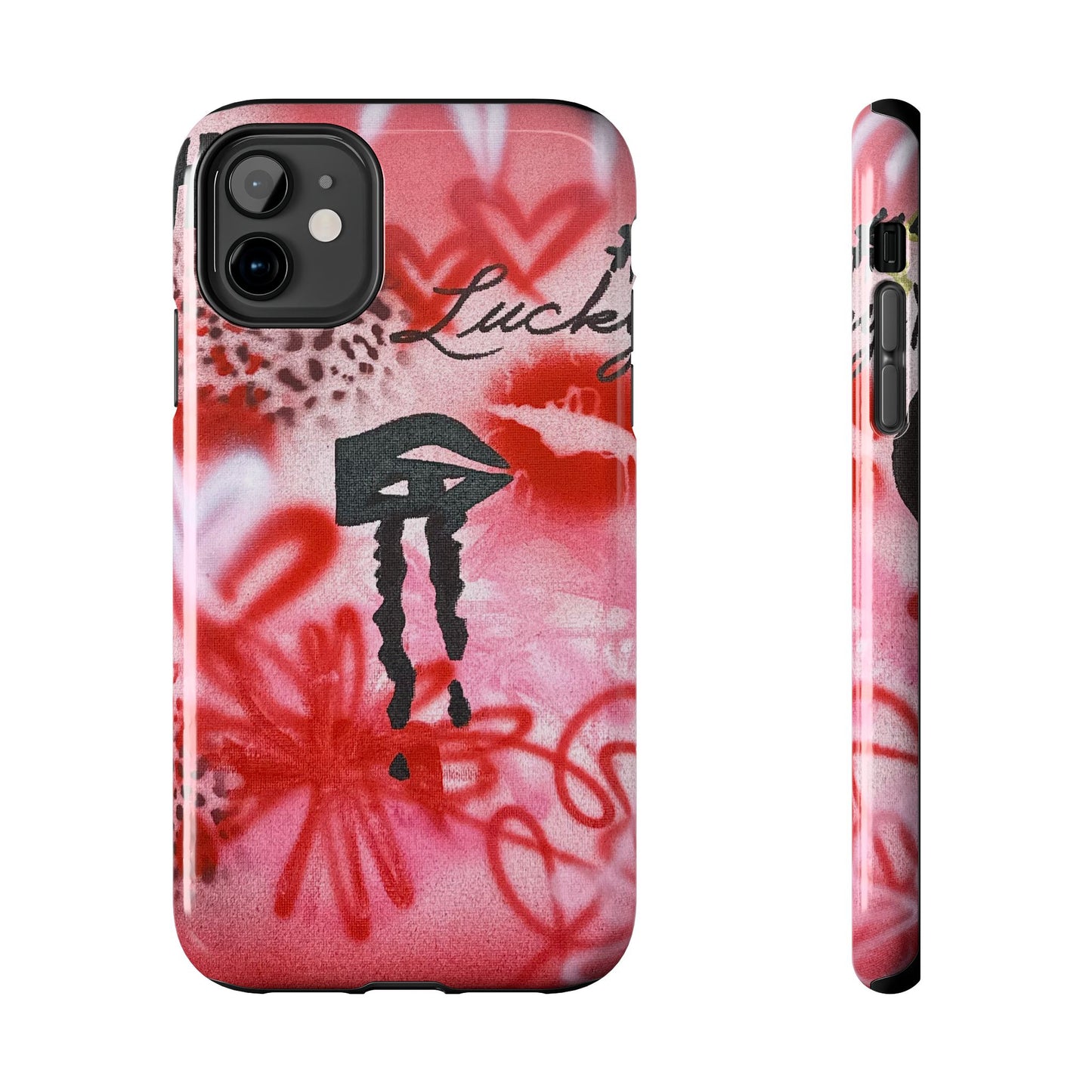 "intriguing encounter" airbrush iPhone case