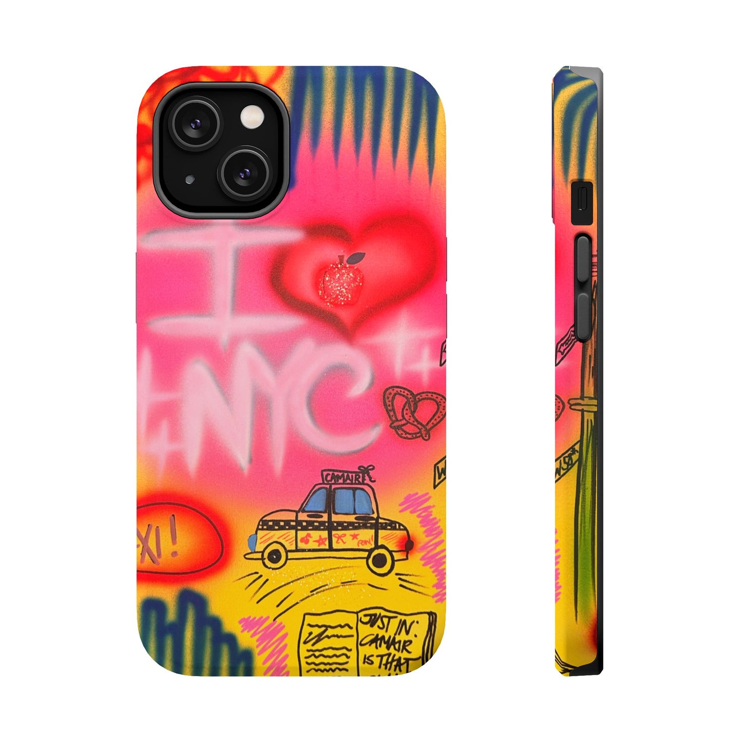 MagSafe "in the city" airbrush iPhone case