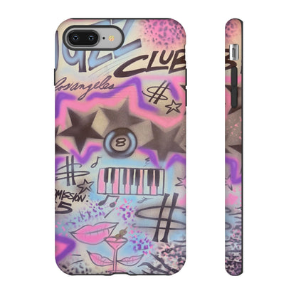"jazz club" airbrush iPhone case