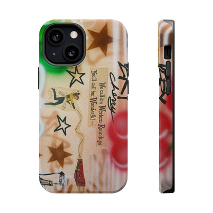 MagSafe "very cherry" airbrush iPhone case