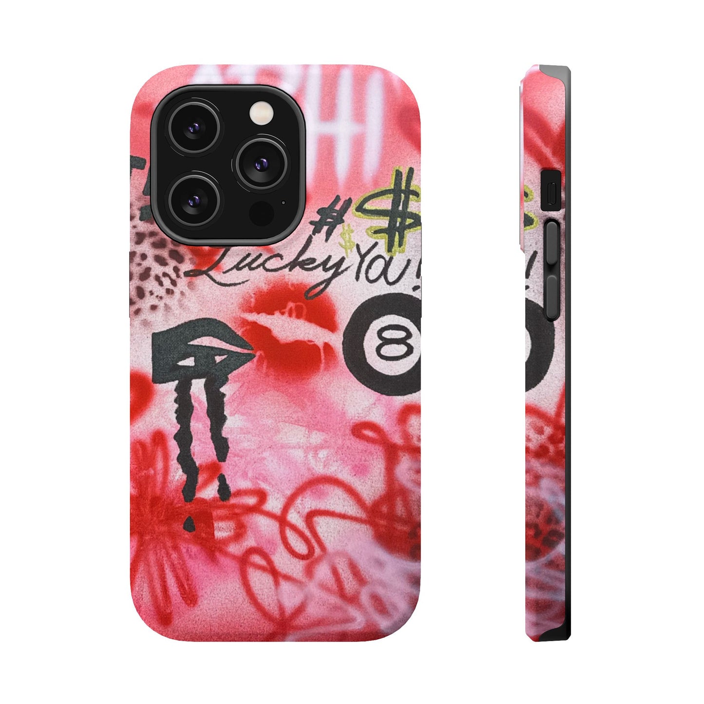 MagSafe "intriguing encounter" airbrush iPhone case