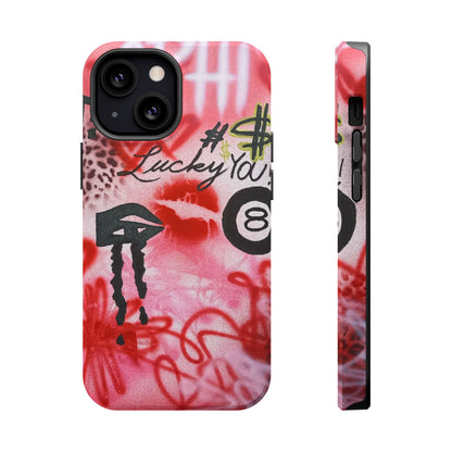 MagSafe "intriguing encounter" airbrush iPhone case