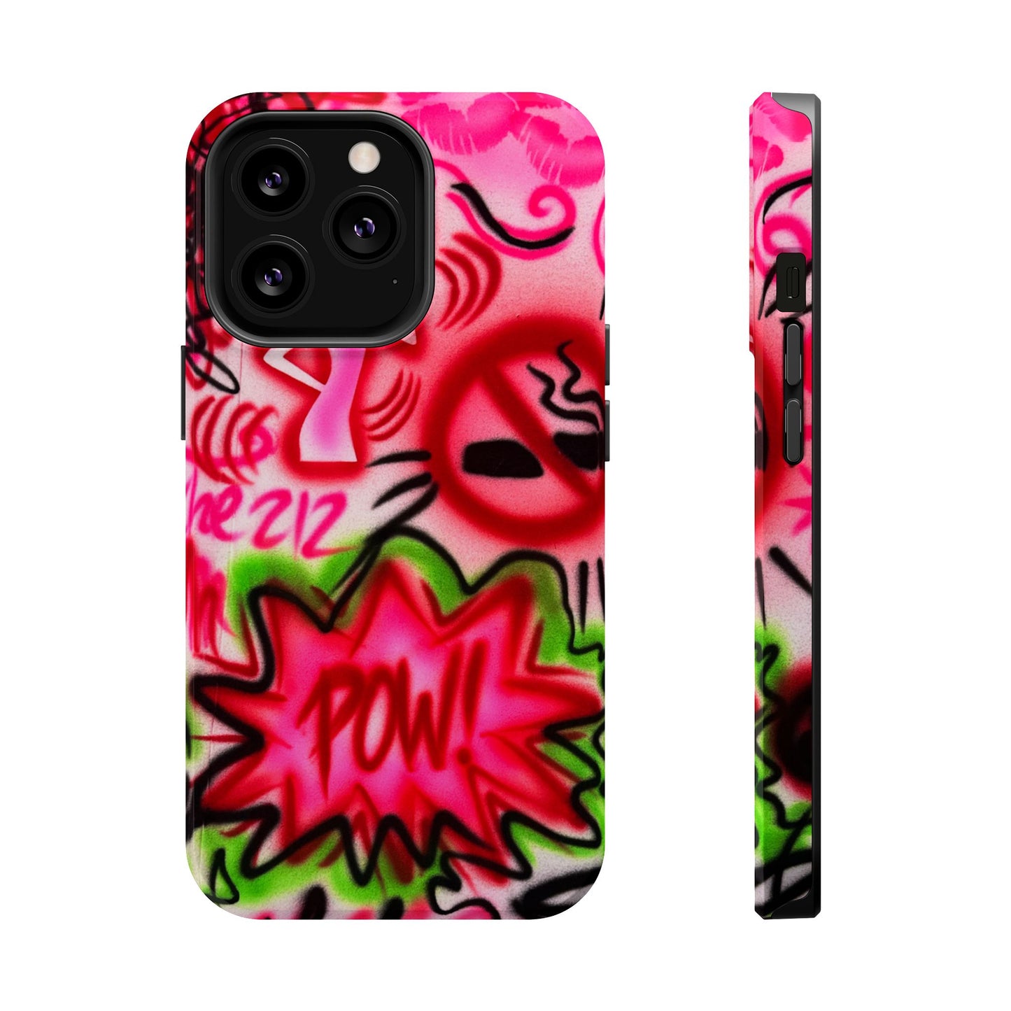 MagSafe "in the 212" airbrush iPhone case