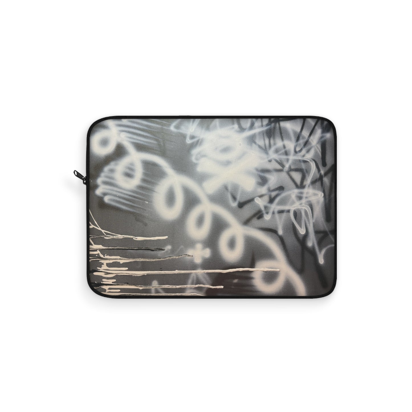 "spatial blur" airbrush laptop sleeve
