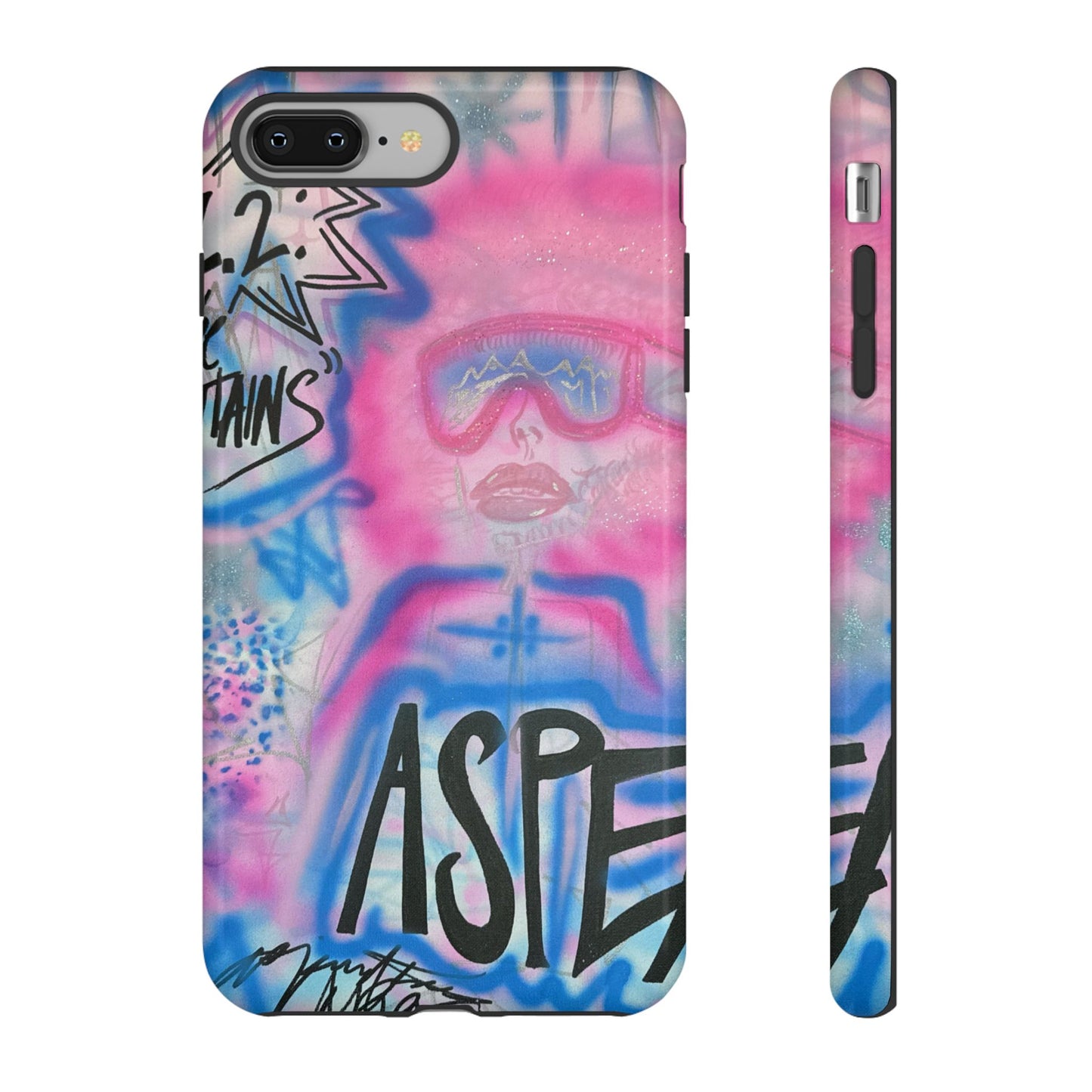 "aspen aspirations" airbrush iPhone case