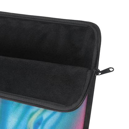 "dolphin love" airbrush laptop sleeve