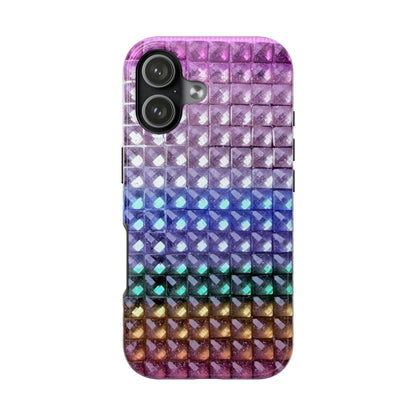 "multicolor studs" airbrush iPhone case