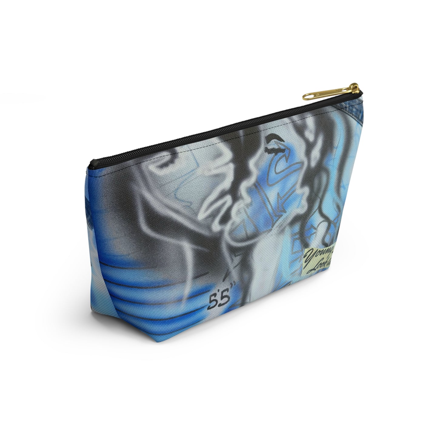 "young lovers" airbrush makeup pouch