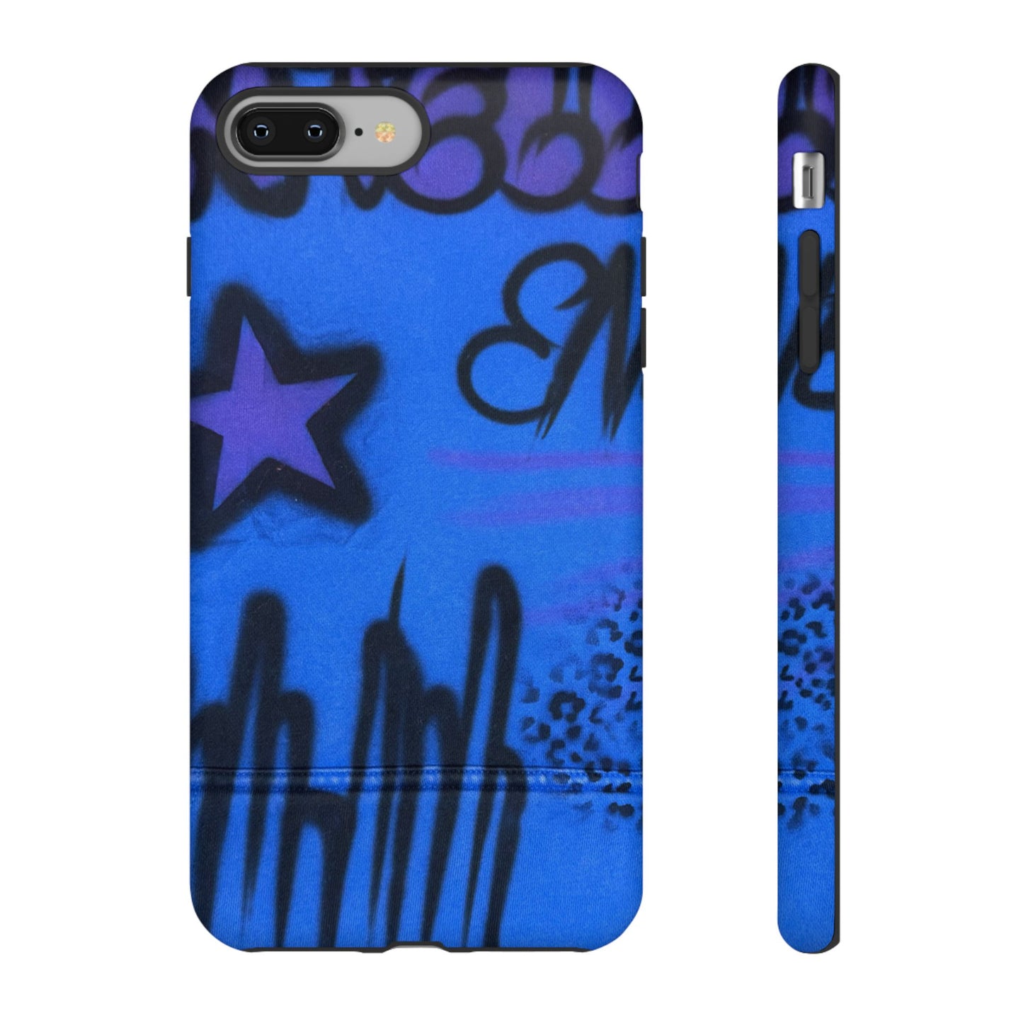 "infamous indigo" airbrush iPhone case