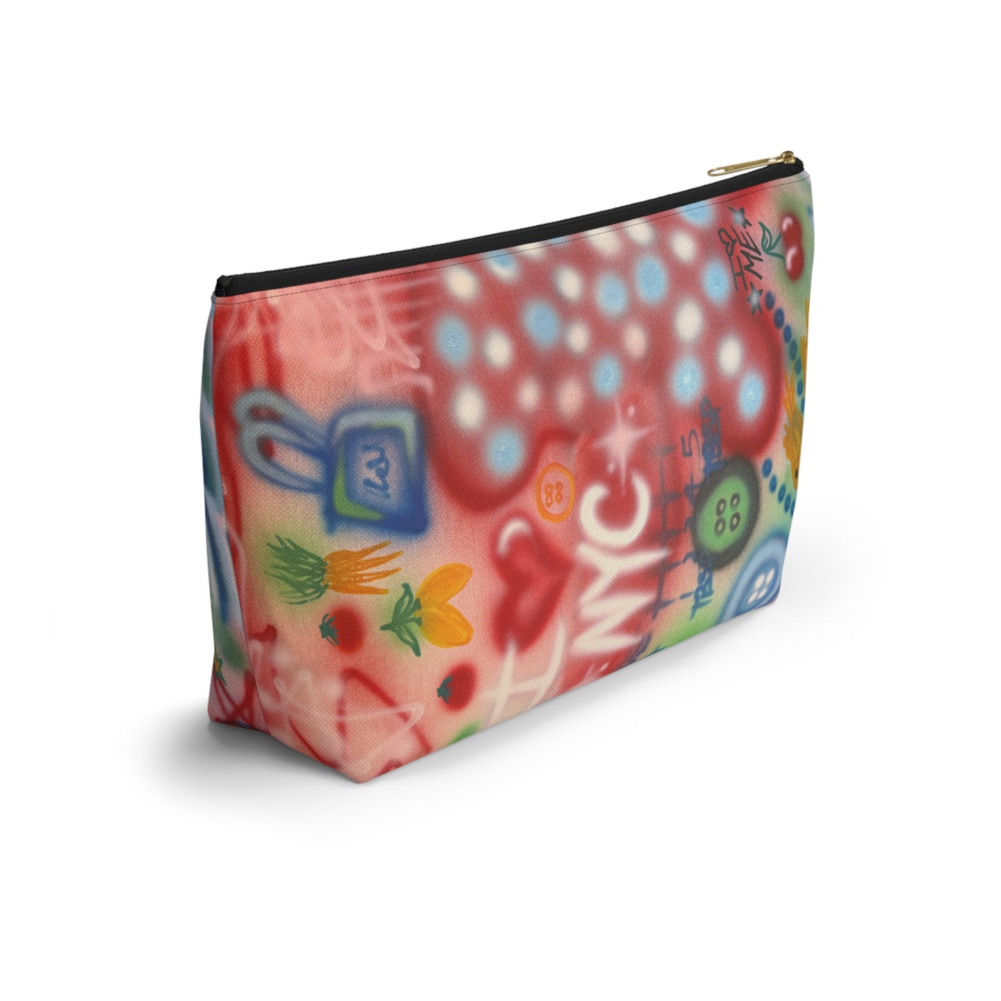 "i <3 NYC" airbrush makeup pouch