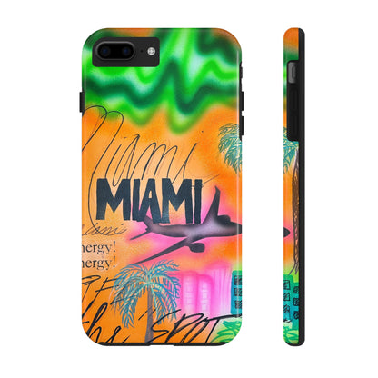 "miami, fl" airbrush iPhone case