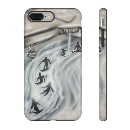 "arctic avalanche" airbrush iPhone case