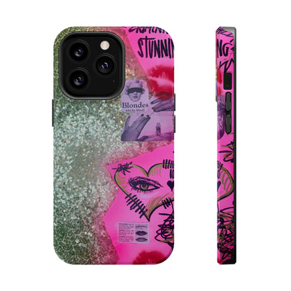 MagSafe "glitter gloss" airbrush iPhone case