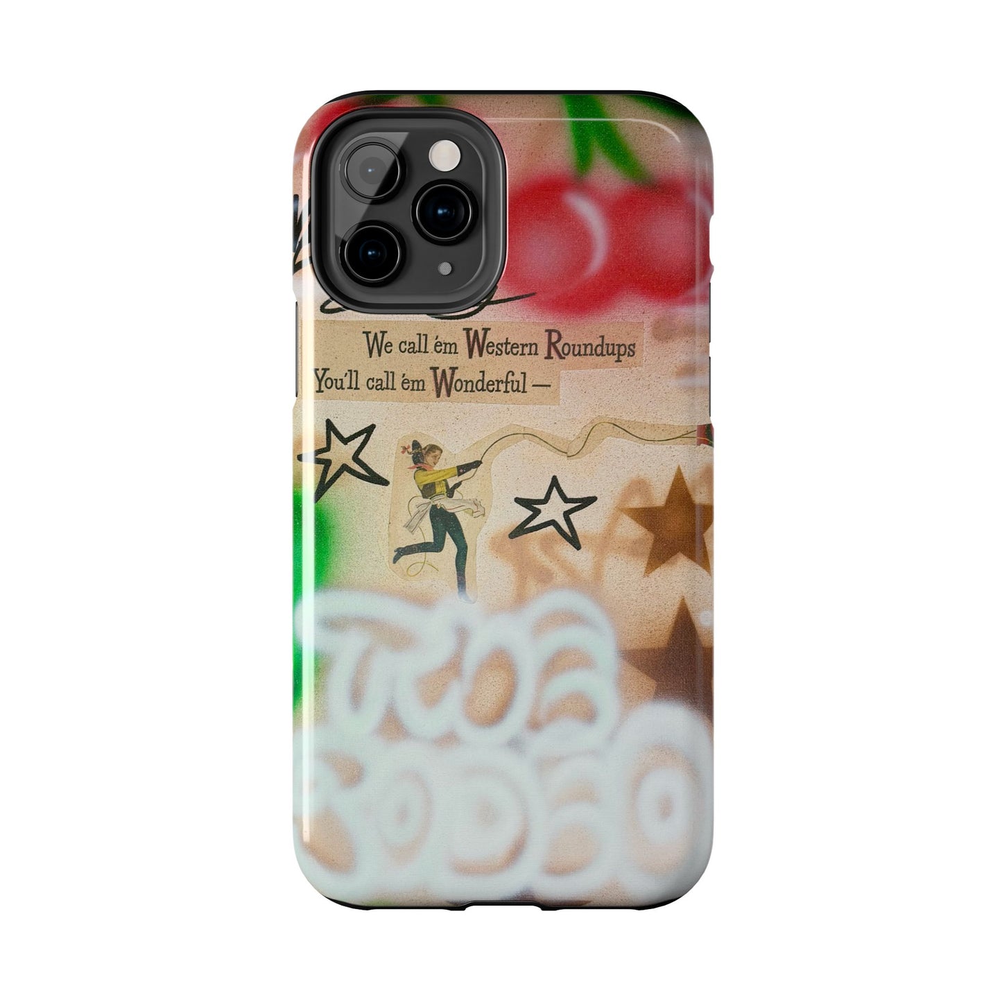 "the rodeo" airbrush iPhone case