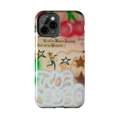 "the rodeo" airbrush iPhone case