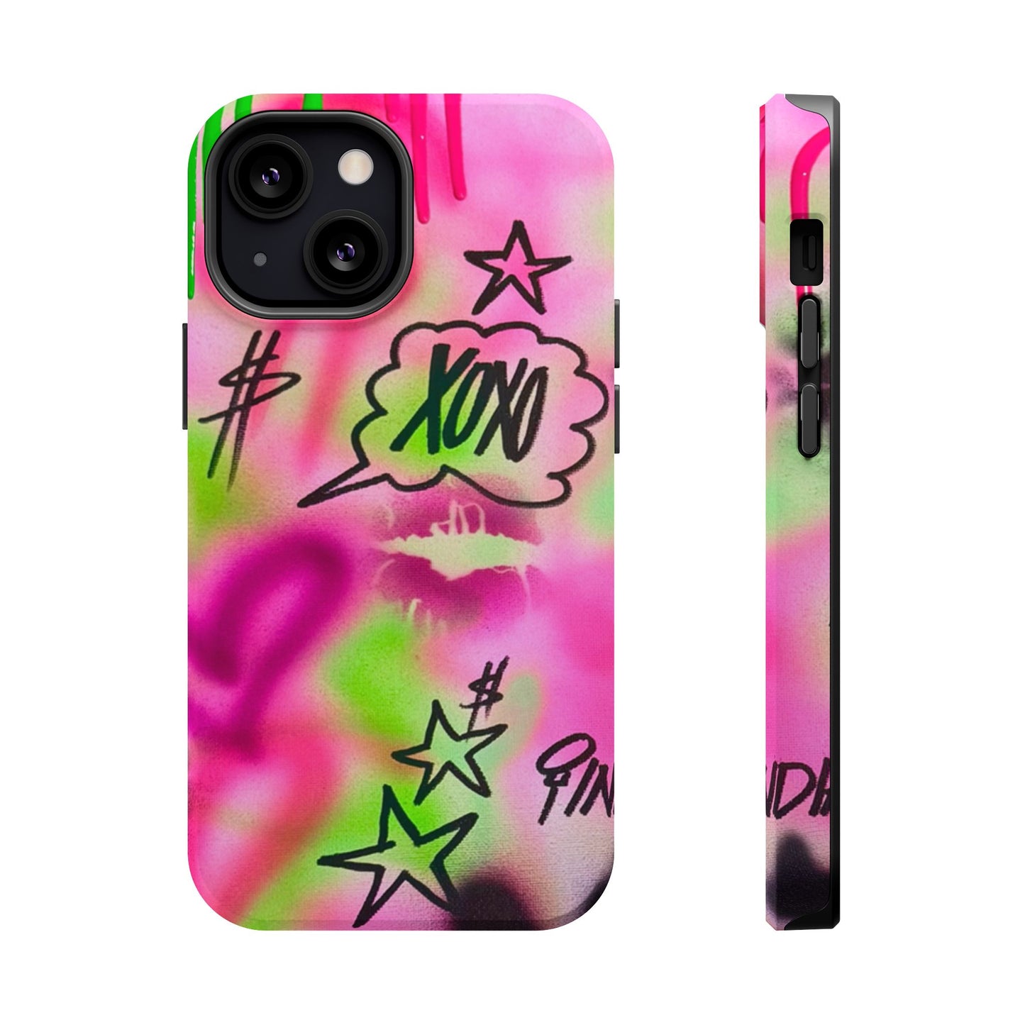 MagSafe "xoxo" airbrush iPhone case