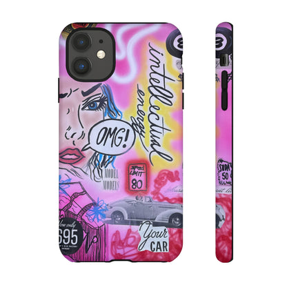 "intellectual energy" airbrush iPhone case