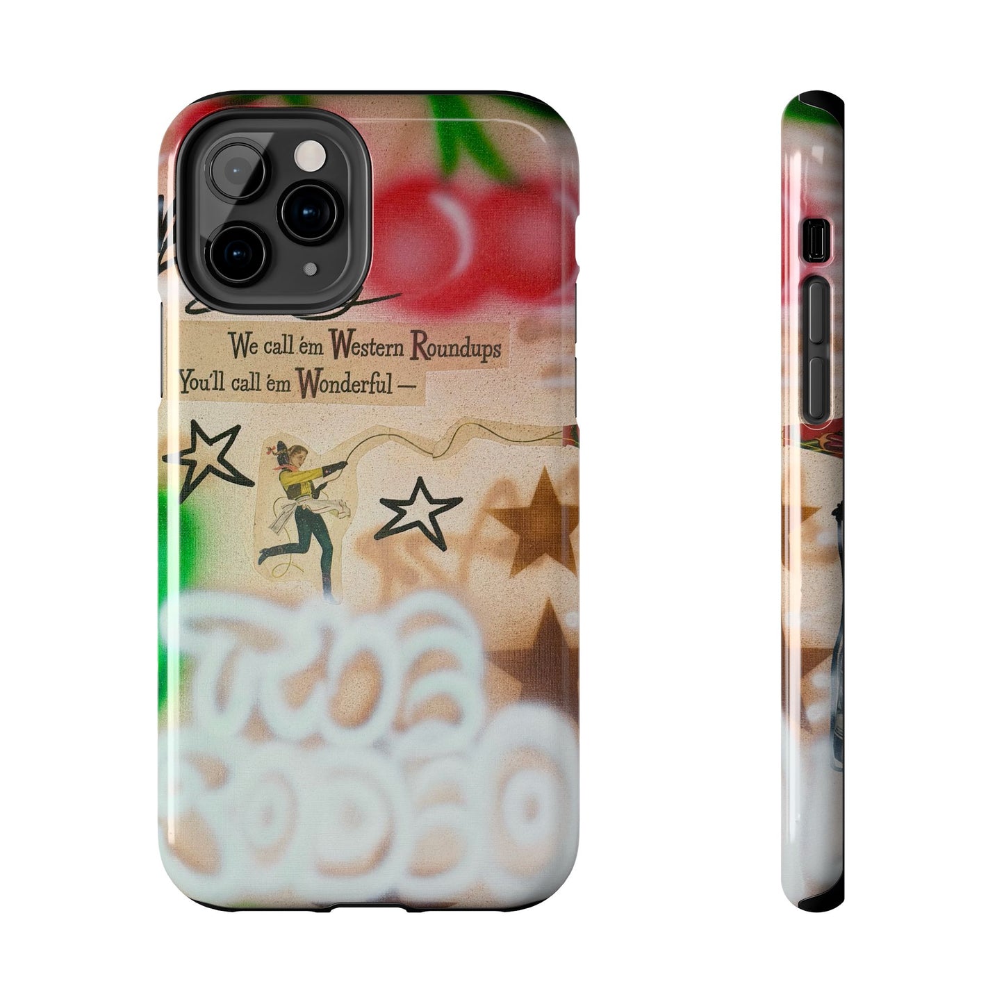 "the rodeo" airbrush iPhone case