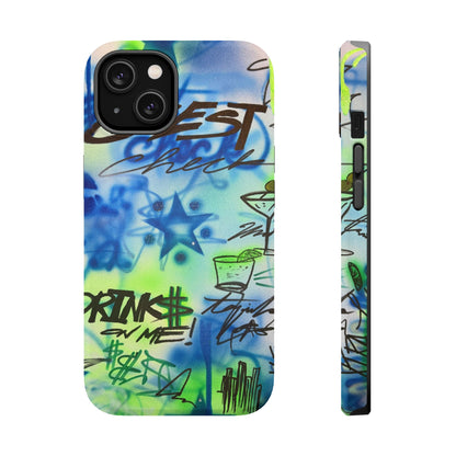 MagSafe "guest check" airbrush iPhone case
