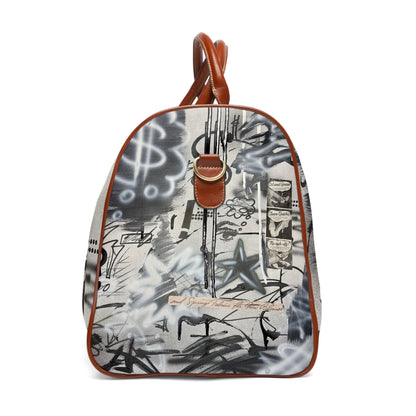 "monochrome mood" airbrush waterproof travel bag