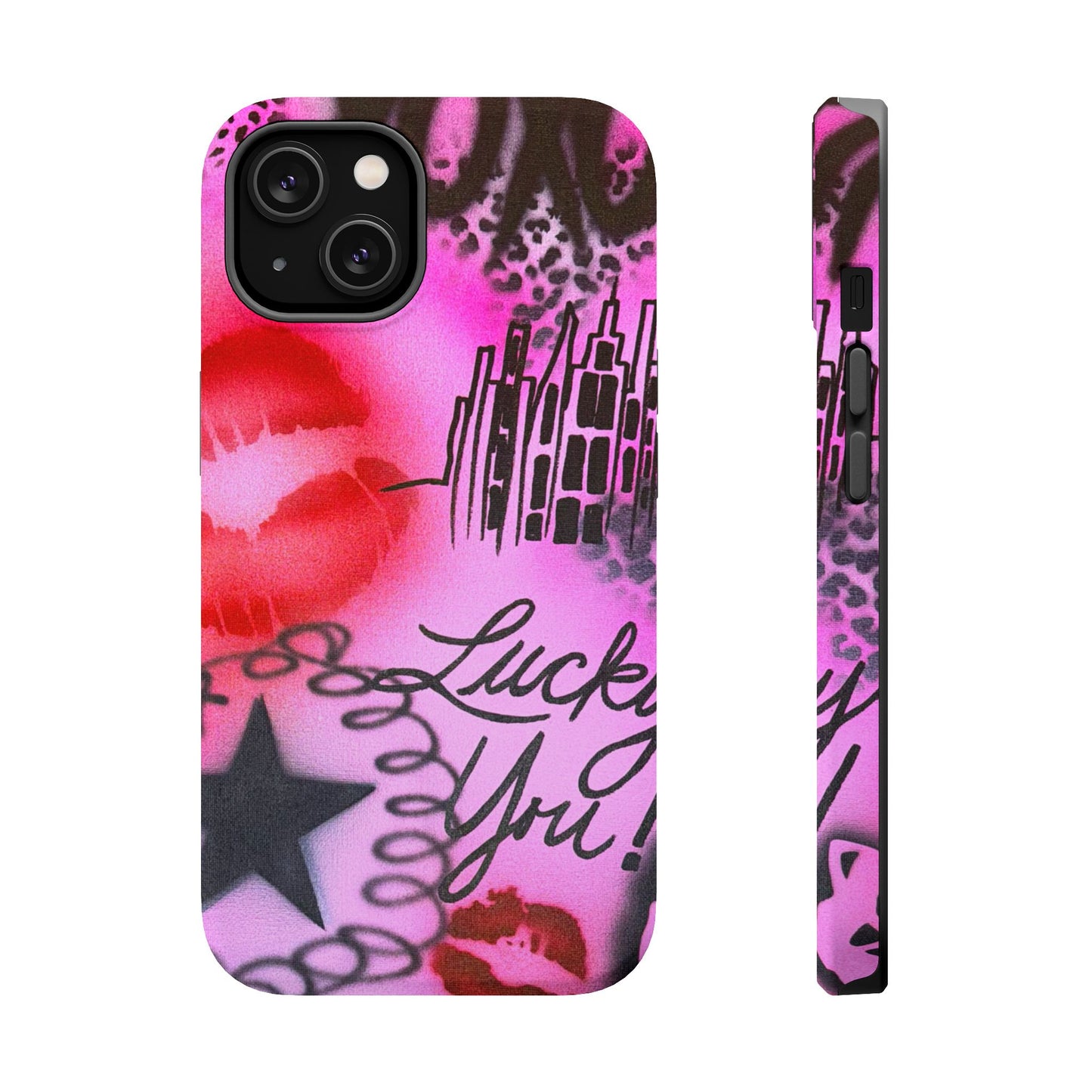 MagSafe "ulterior motive" airbrush iPhone case