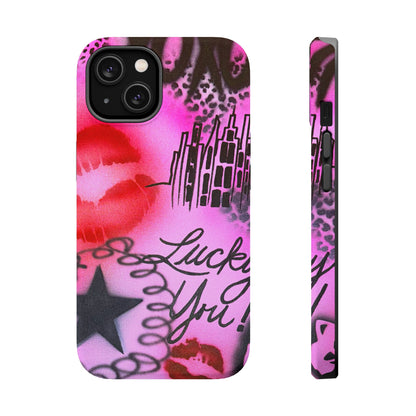MagSafe "ulterior motive" airbrush iPhone case