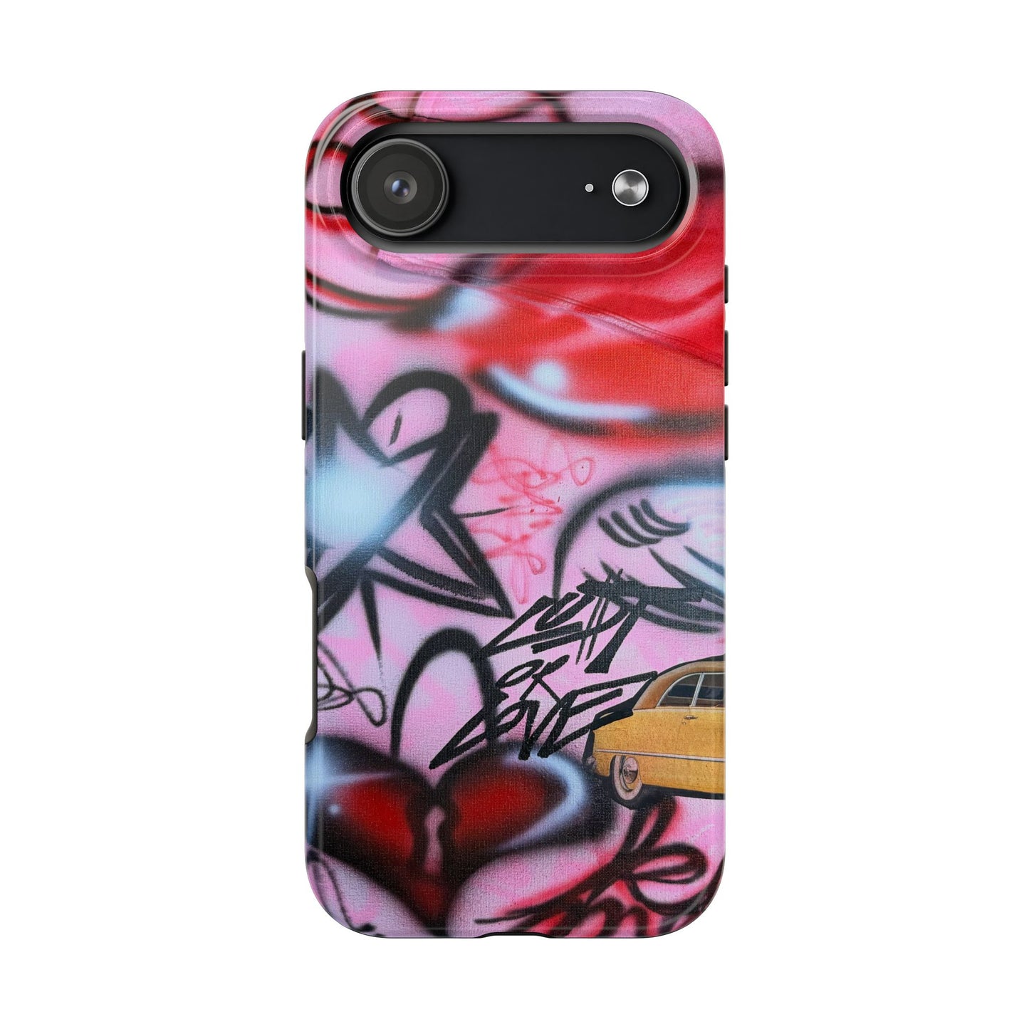 "lust or love" airbrush iPhone case