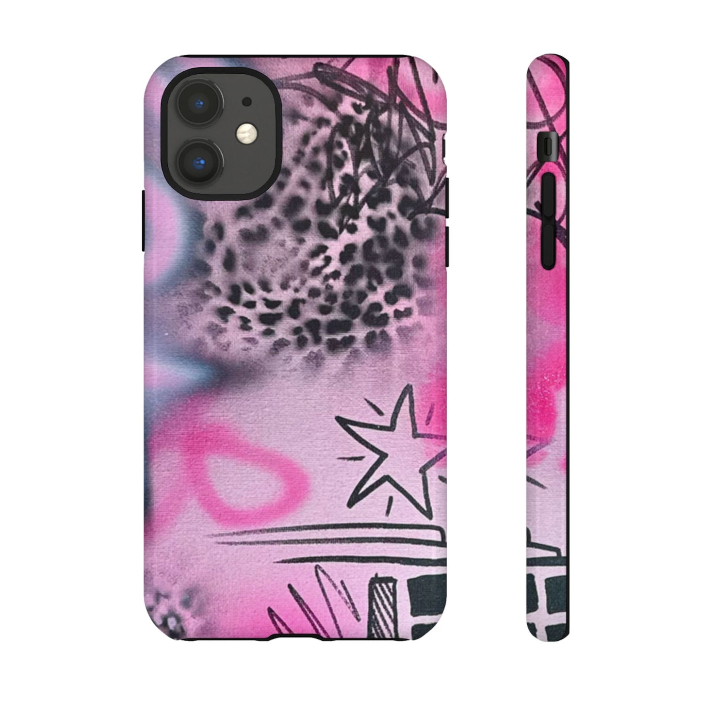 "onyx cheetah" airbrush iPhone case