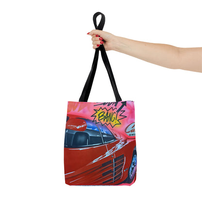 "miami momentos" airbrush tote bag