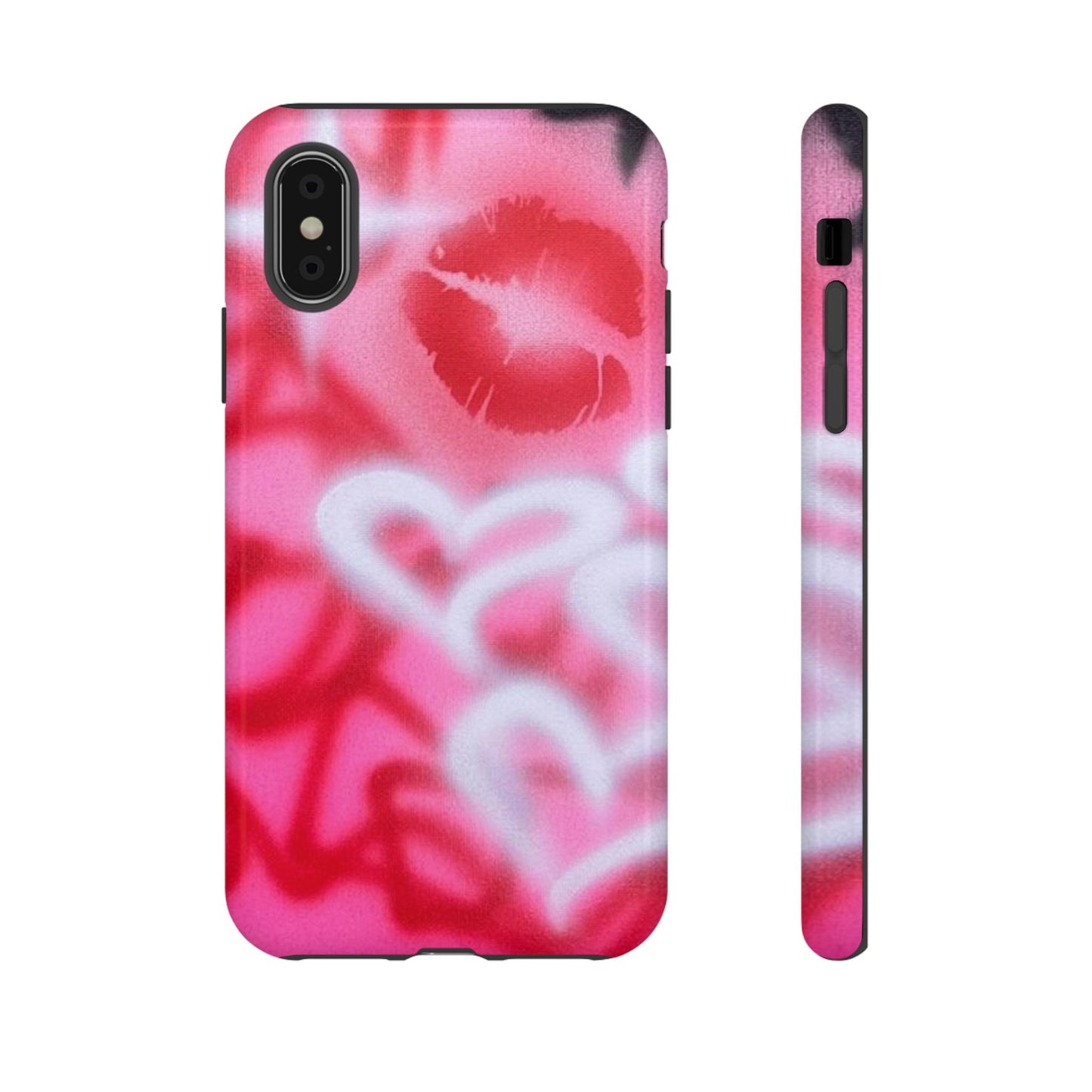 "romantic rush" airbrush iPhone case