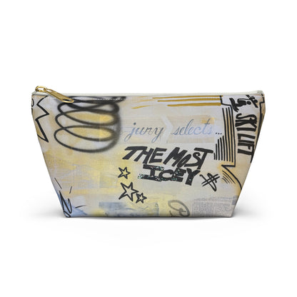 "golden glacier" airbrush makeup pouch