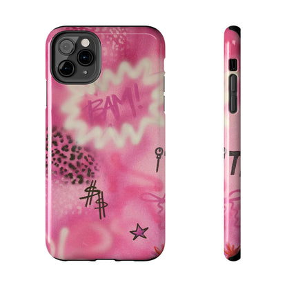 "BAM!" airbrush iPhone case