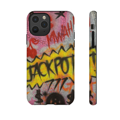 "JACKPOT!" airbrush iPhone case