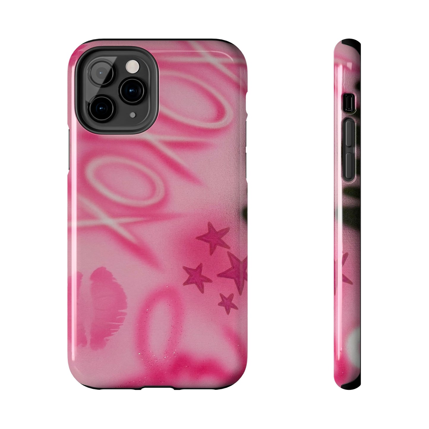 "perfectly pink" airbrush iPhone case