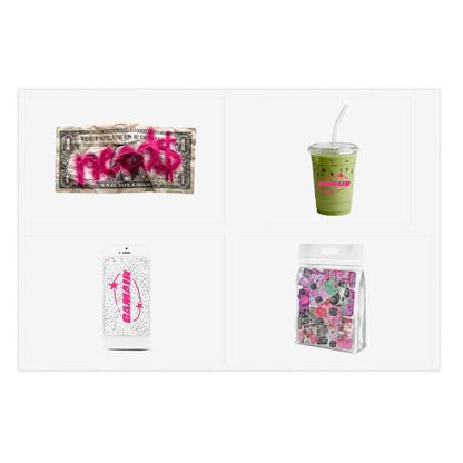 matcha x need $$ sticker sheet