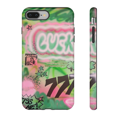 "so lucky" airbrush iPhone case