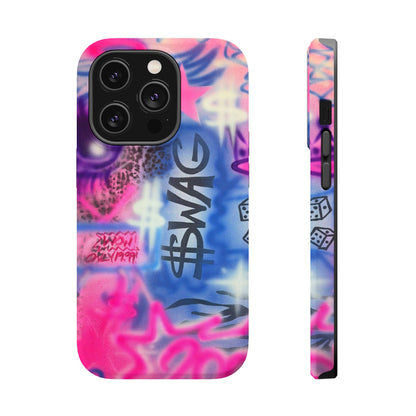 MagSafe "$wag" airbrush iPhone case
