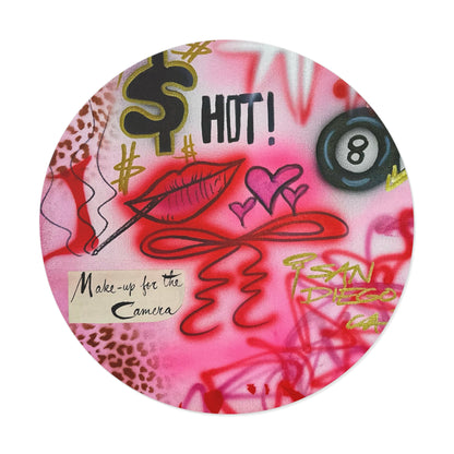 "IT girl" airbrush vinyl sticker