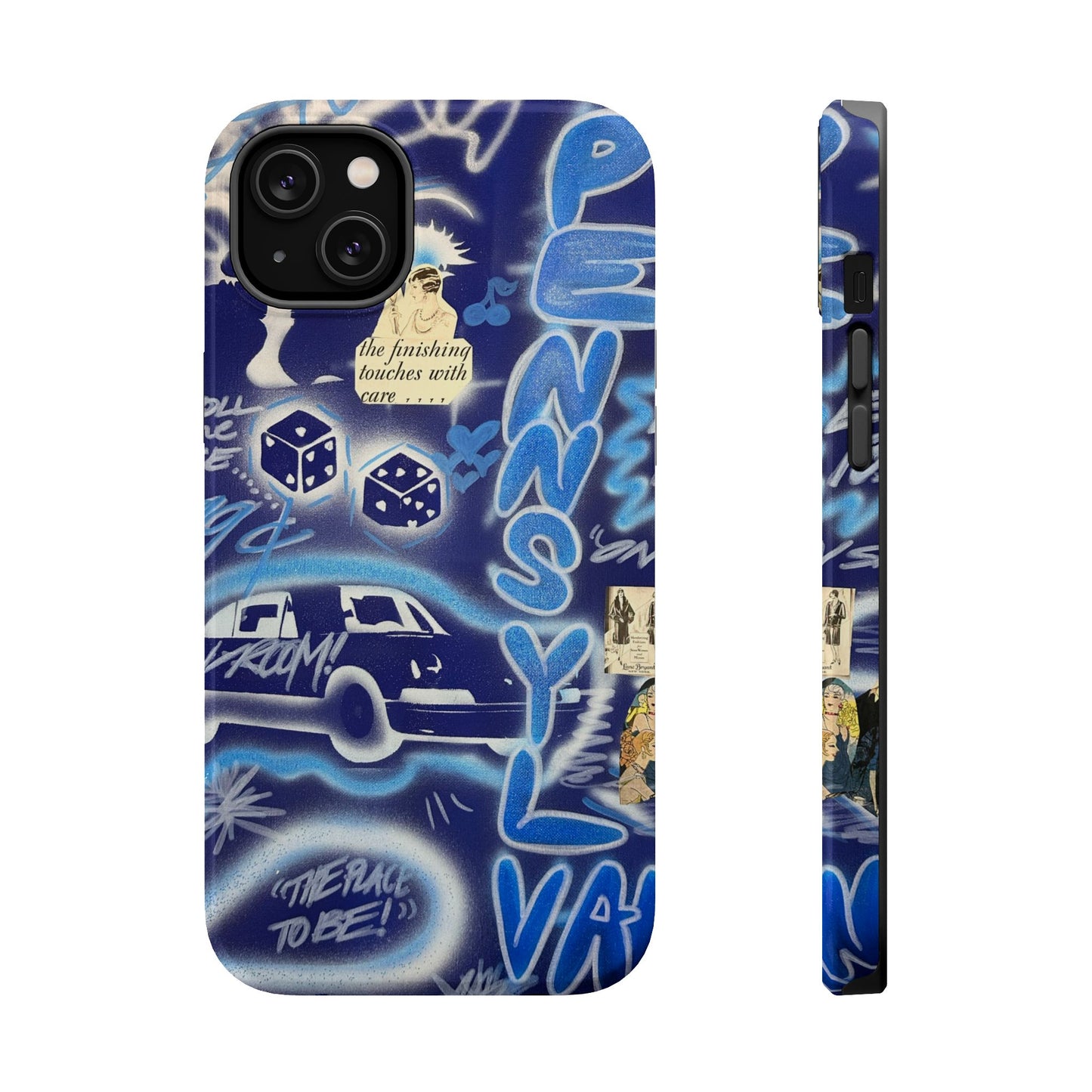 MagSafe "state college, pa" airbrush iPhone case