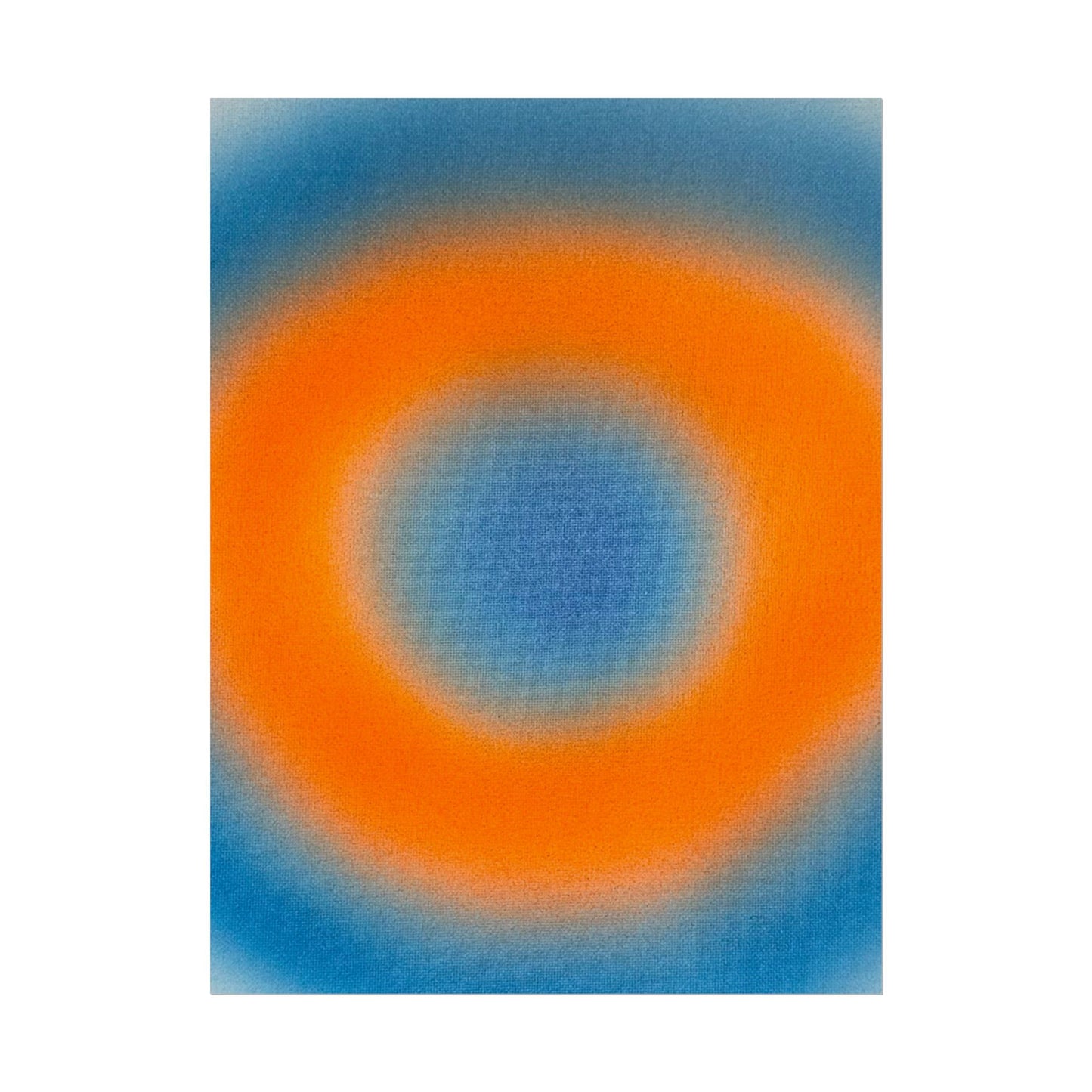 "citrus sky aura" airbrush rolled print