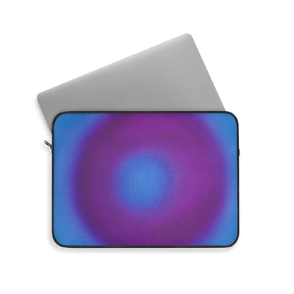 "grape soda aura" airbrush laptop sleeve