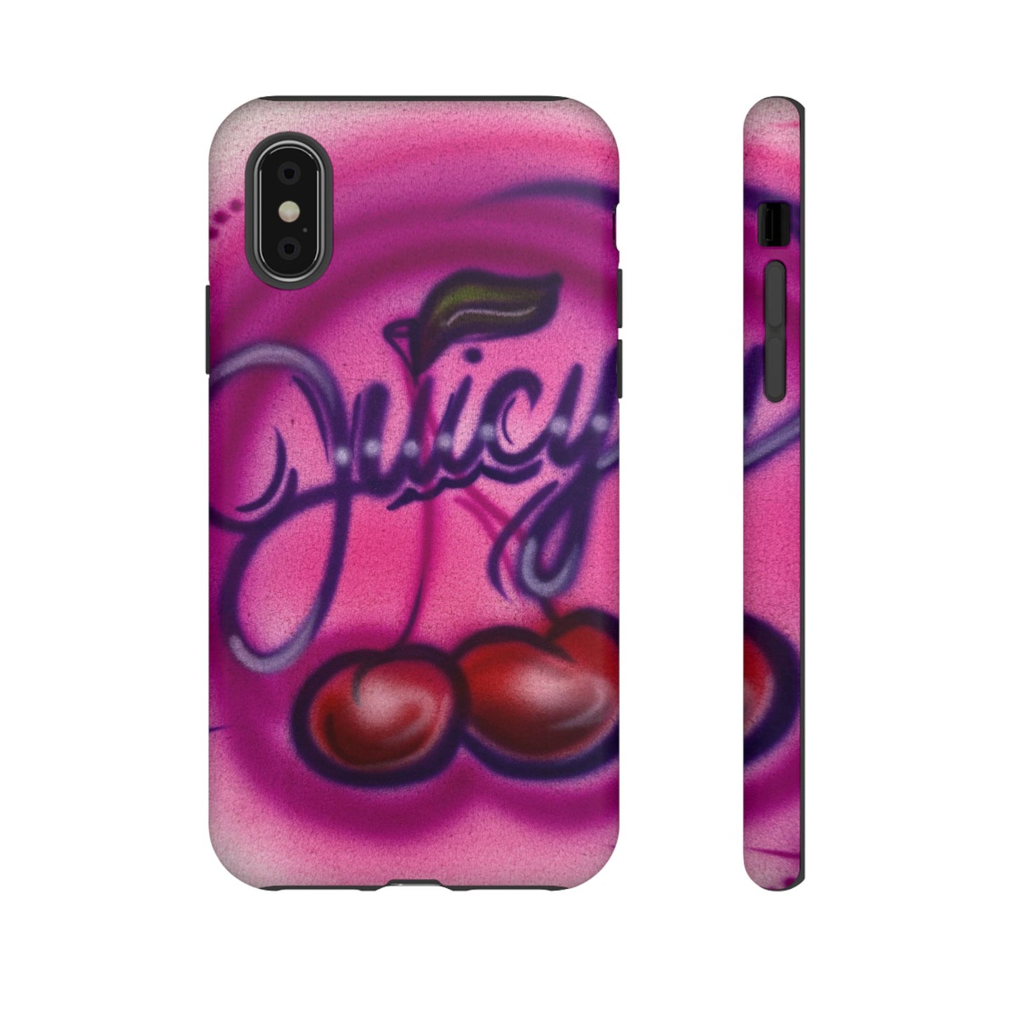 "juicy" airbrush iPhone case