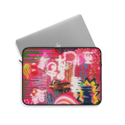 "sweet escape" airbrush laptop sleeve