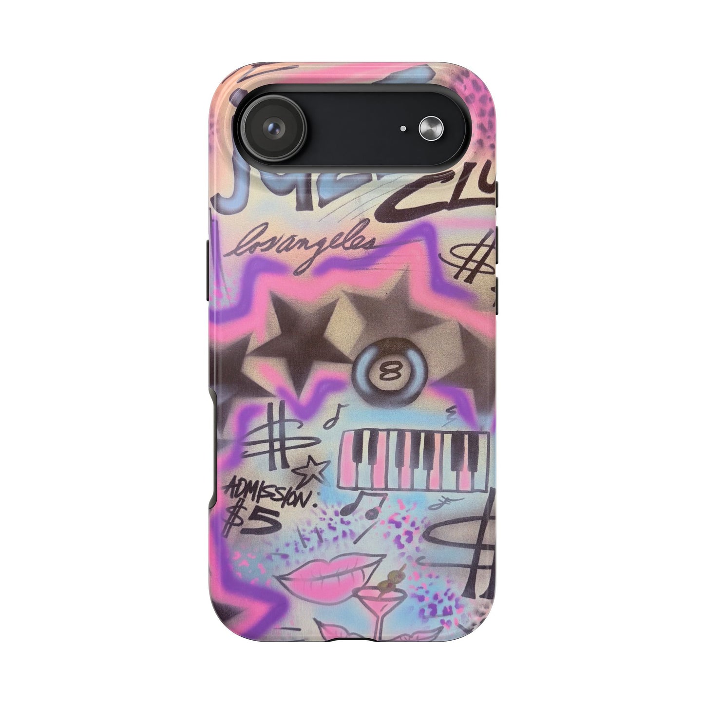 "the jazz club" airbrush iPhone case
