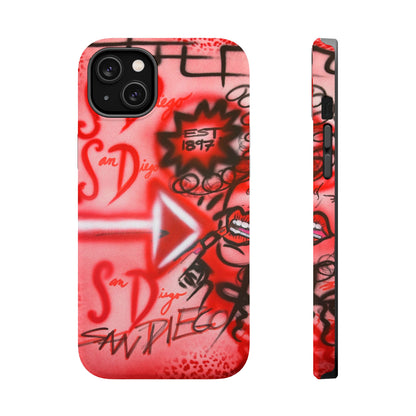 MagSafe "san diego" airbrush iPhone case