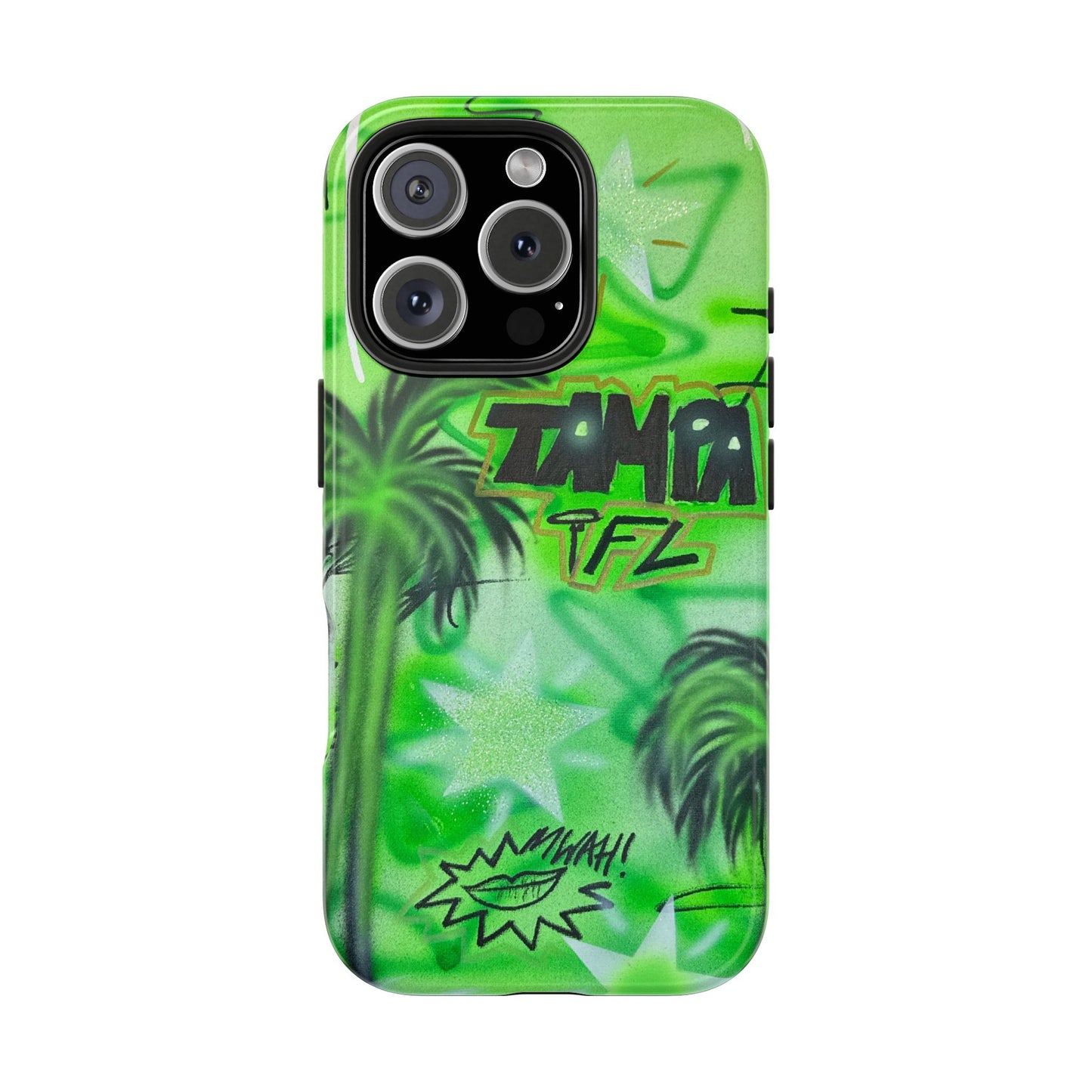 "tampa, fl" airbrush iPhone case