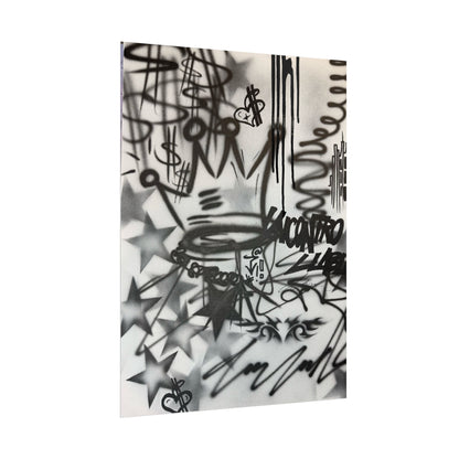 "uncontrollable lust" airbrush rolled print