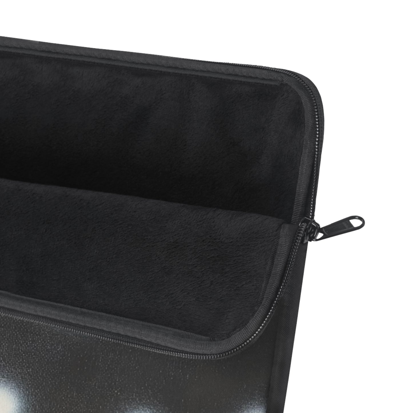 "coconut noir polka dot" airbrush laptop sleeve