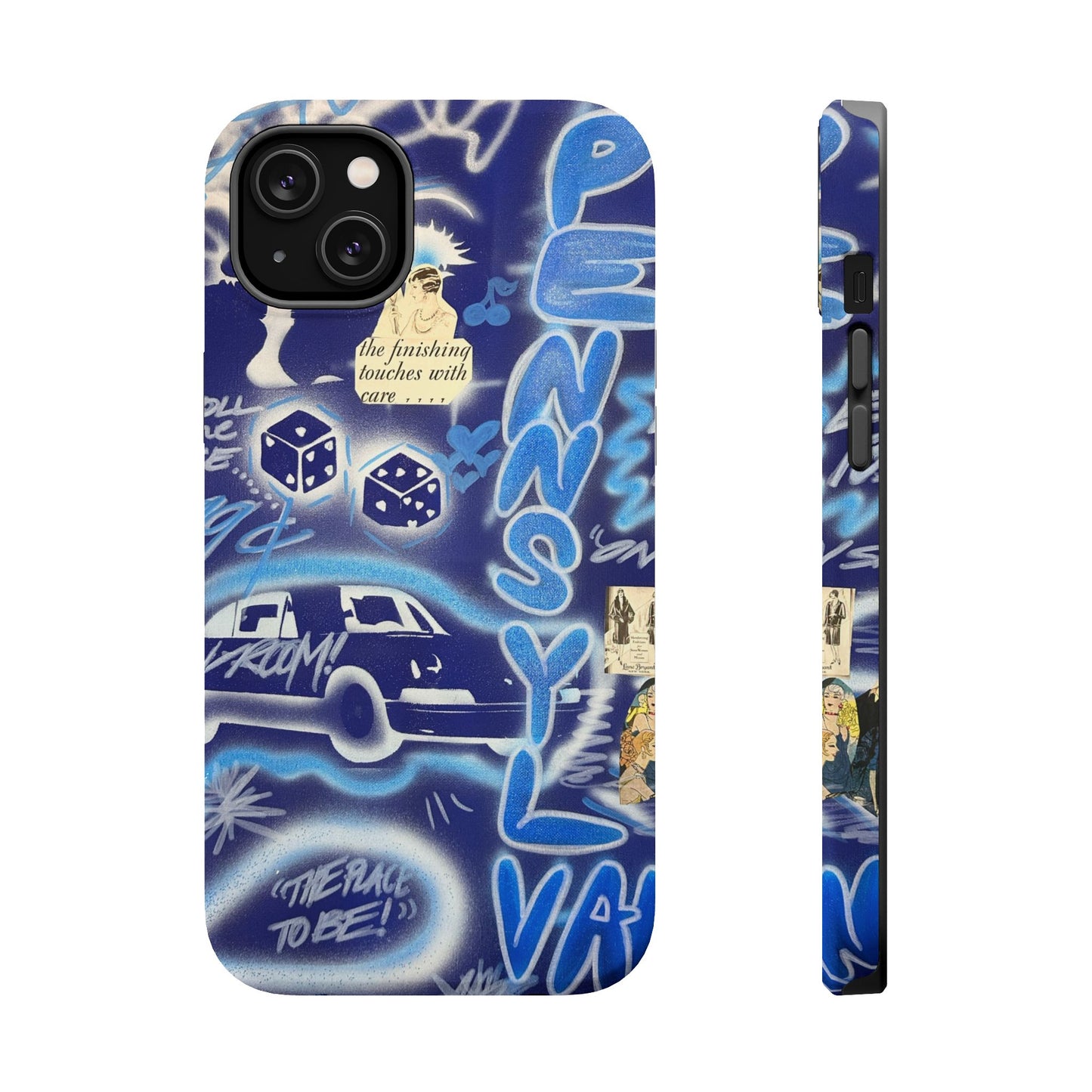 MagSafe "state college, pa" airbrush iPhone case