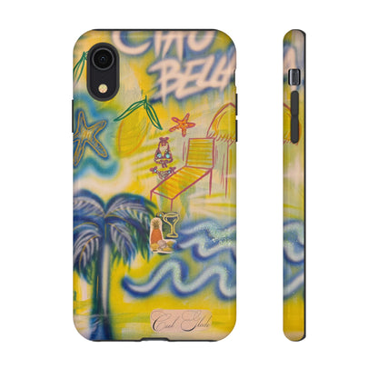"ciao bella" airbrush iPhone case
